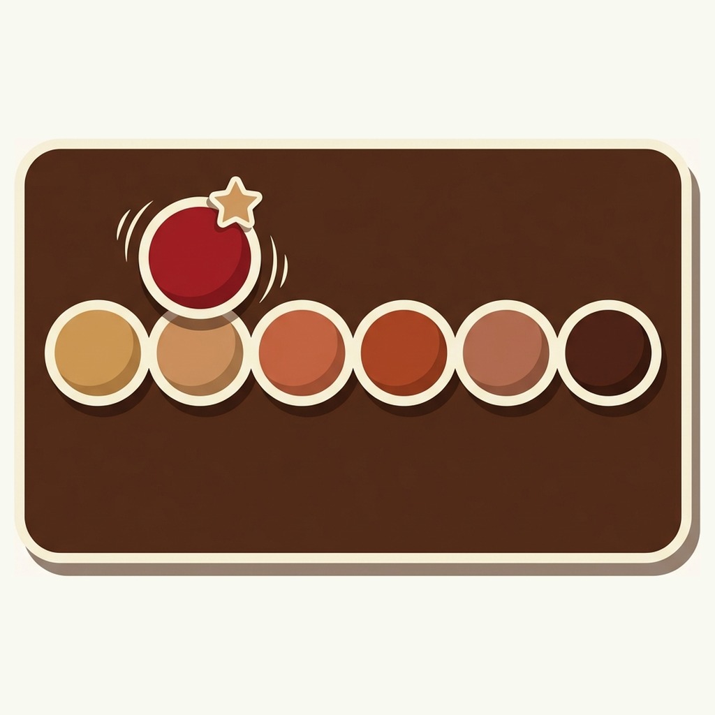 An extra deep red swatch being placed at the front of a row of swatches, for adding a Black Friday limited color to a Shopify product group